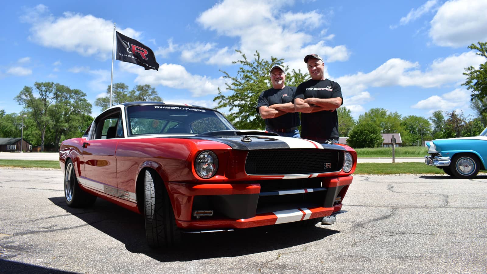 Ringbrothers with 1965 Mustang SPLITR