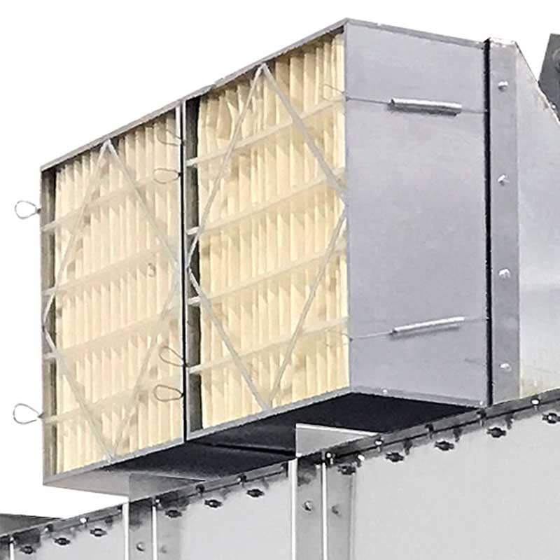 Redundant filter for GFS Non-Recovery Powder & Dust booths