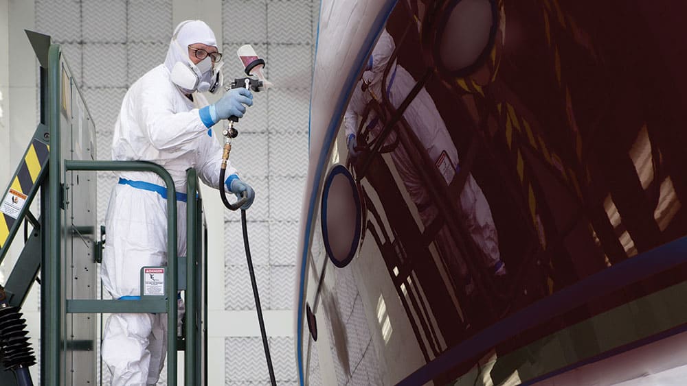 Problem Solved — Huge Paint Booth for Diversified Yacht Global