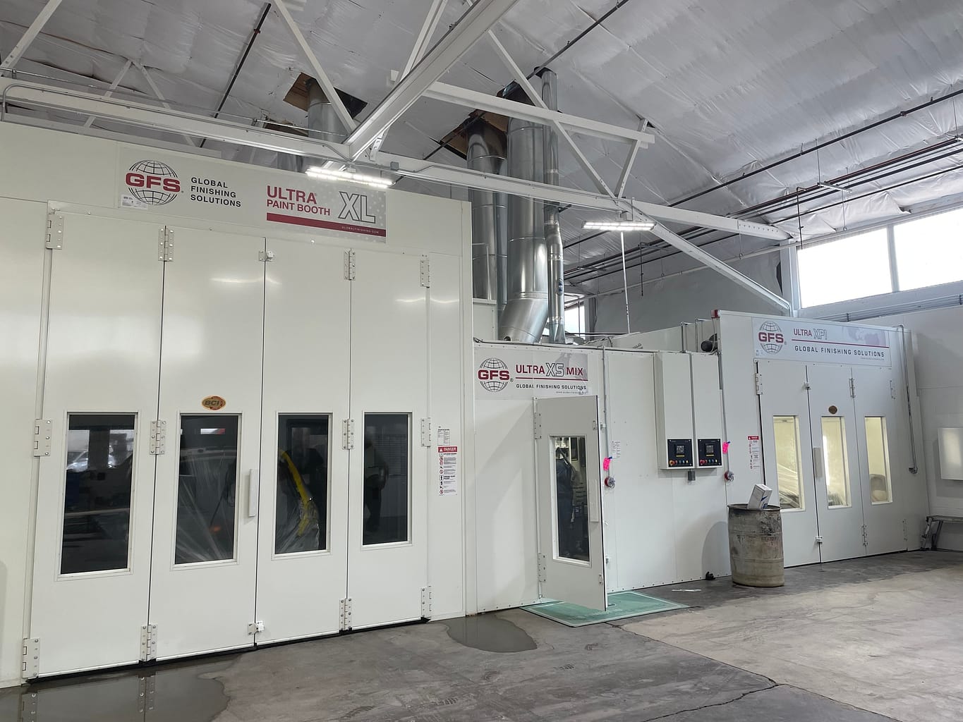 Beating the Heat “No temperature swings” in Ultra Paint Booths