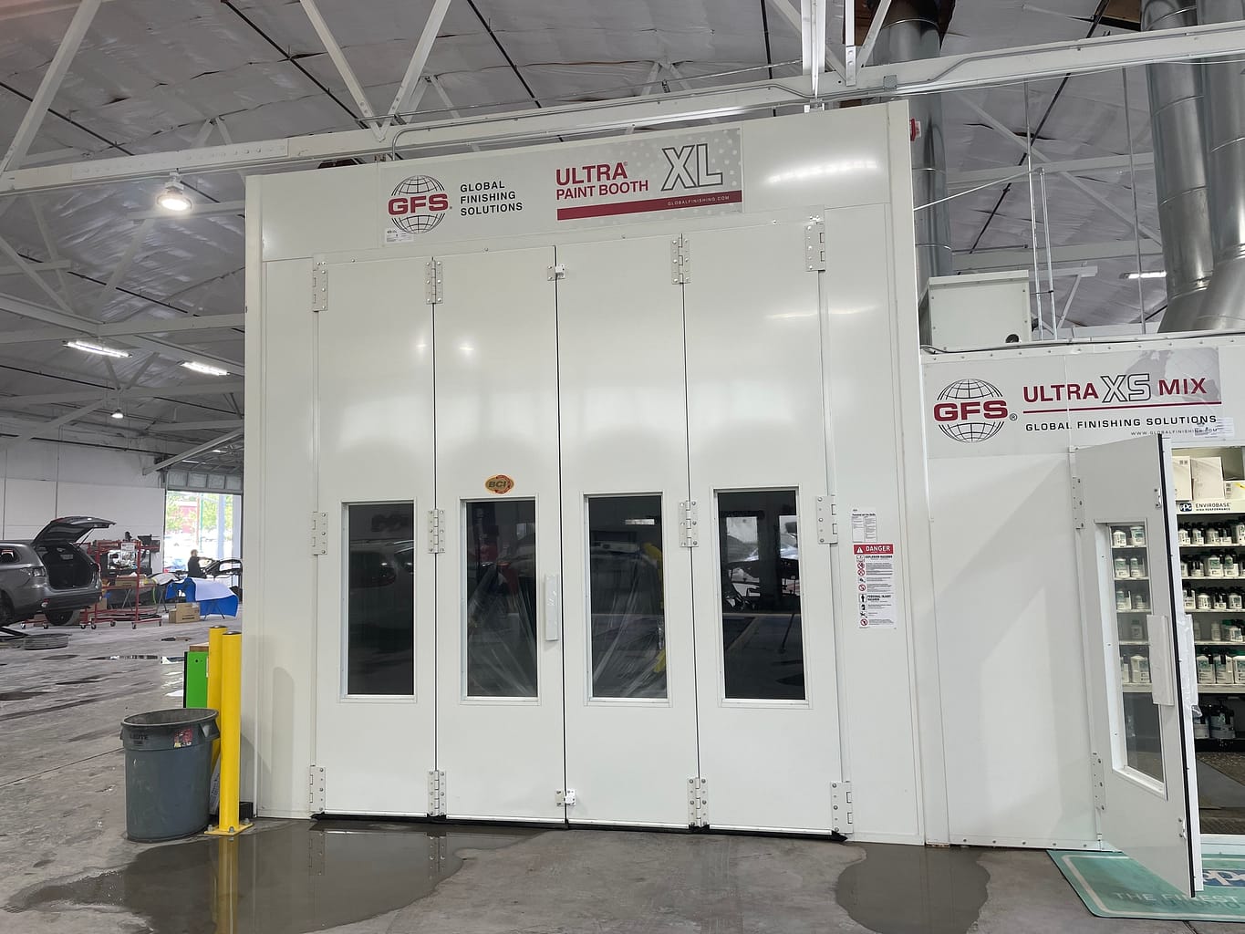 Beating the Heat “No temperature swings” in Ultra Paint Booths