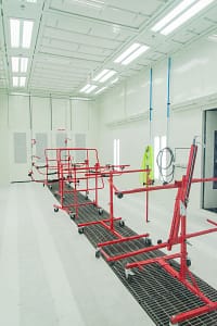 GFS paint booth