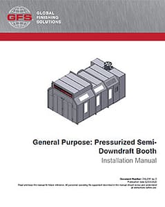 General Purpose Semi-Dowdraft booth