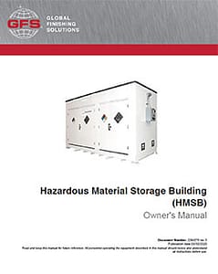 Hazardous Storage buildings