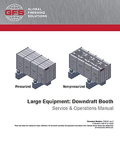 Large Equipment Downdraft booths