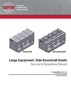 Large Equipment Side-Downdraft Booths