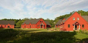 17-acre campus in Rockport, Maine