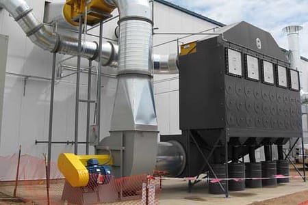 High Production Dust Collector