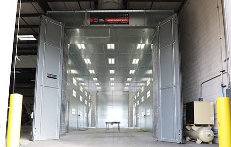 Large Machinery Spray Paint Booths