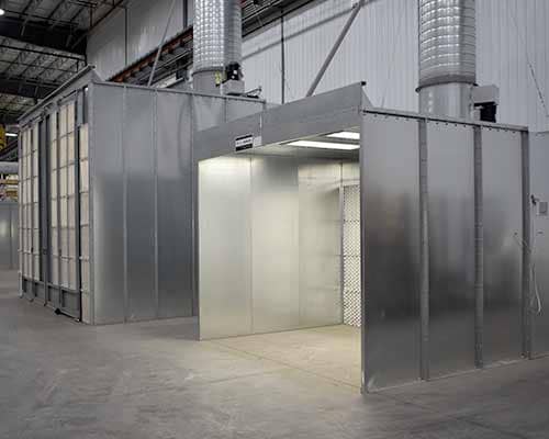 Choosing the Best Paint Booth Size for You - Industrial Finishing