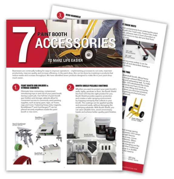 Paint Booth Accessories to make life easier