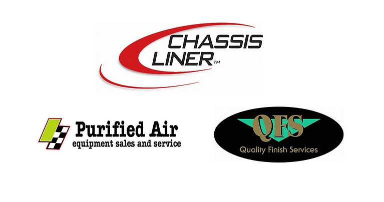 Chassis Liner, Purified Air and Quality Finish Services logos