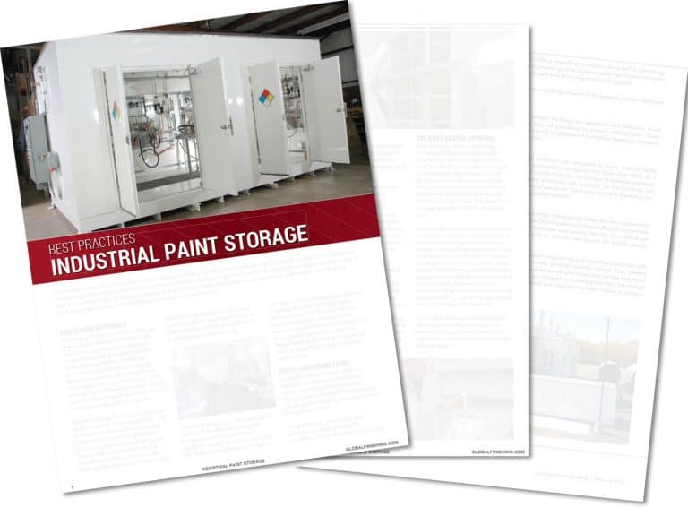 Industrial Paint Storage Download Global Finishing Solutions