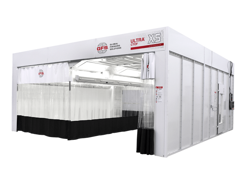 Global Finishing Solutions Open Face Booth
