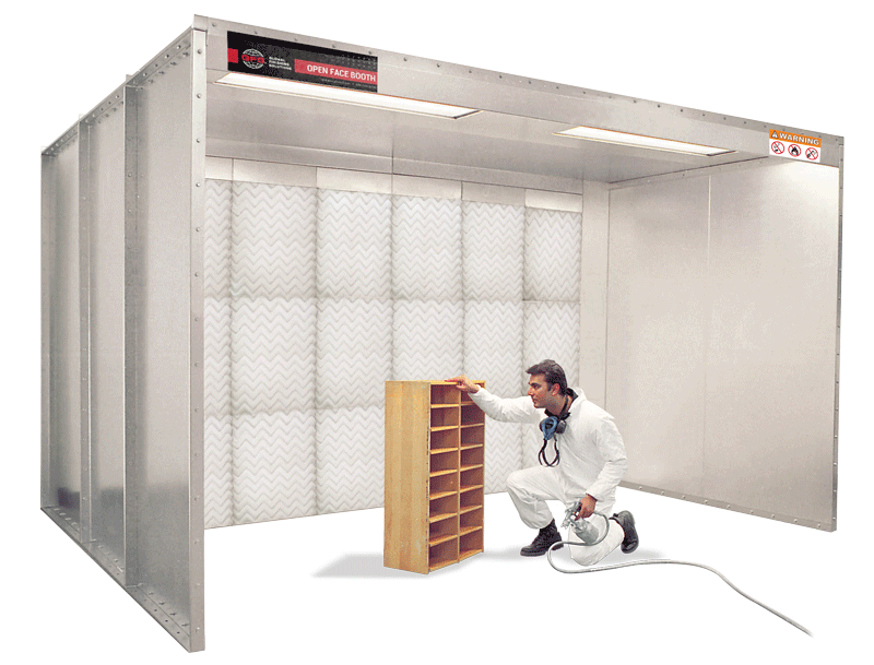 GFS woodworking open face booth