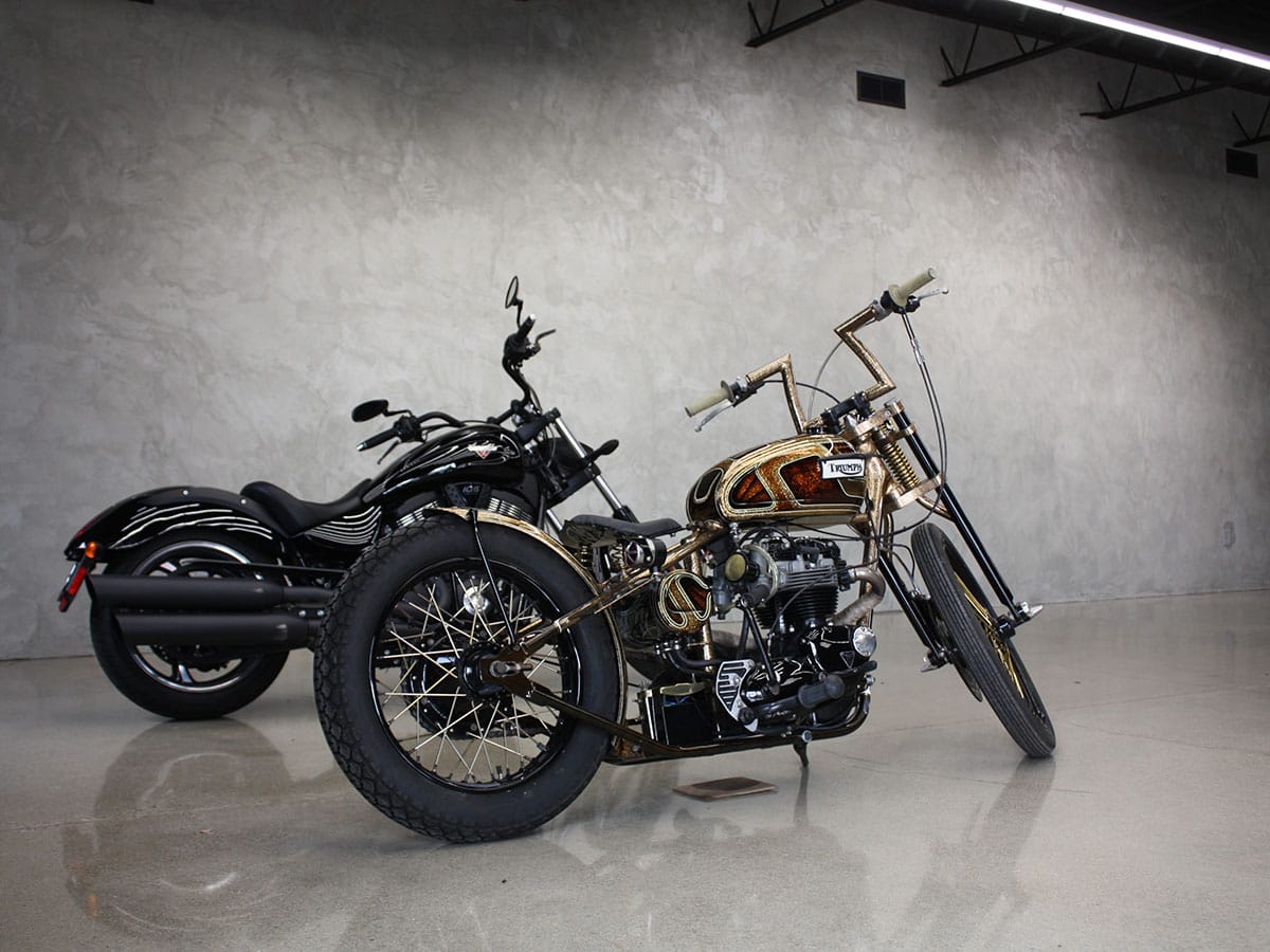 Problem Solved — Custom Paint Booths Designed for Custom Motorcycle