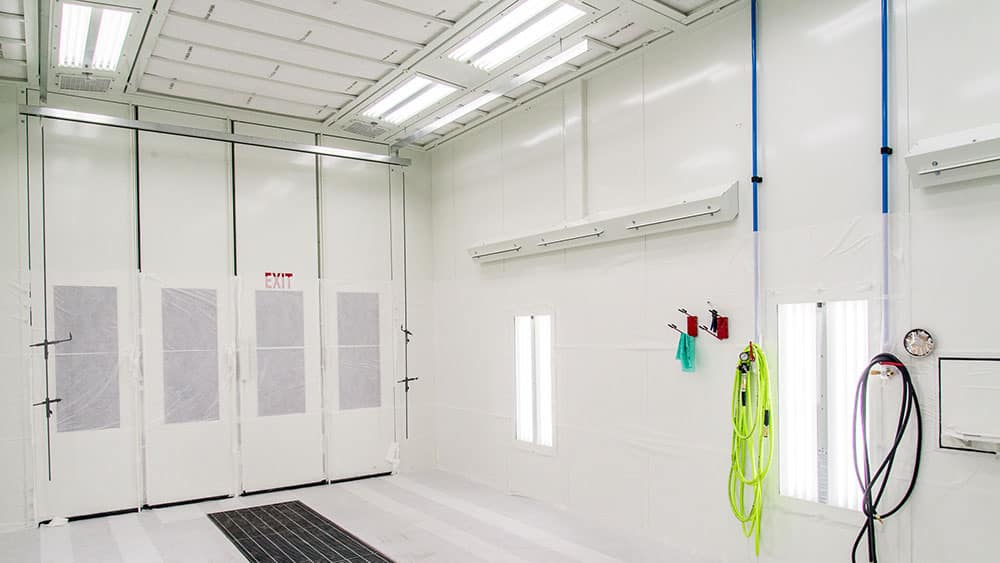 How often should you change spray booth filters