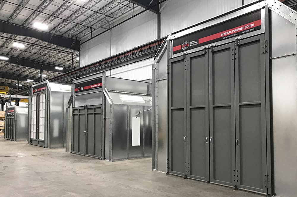GFS General purpose paint booth line