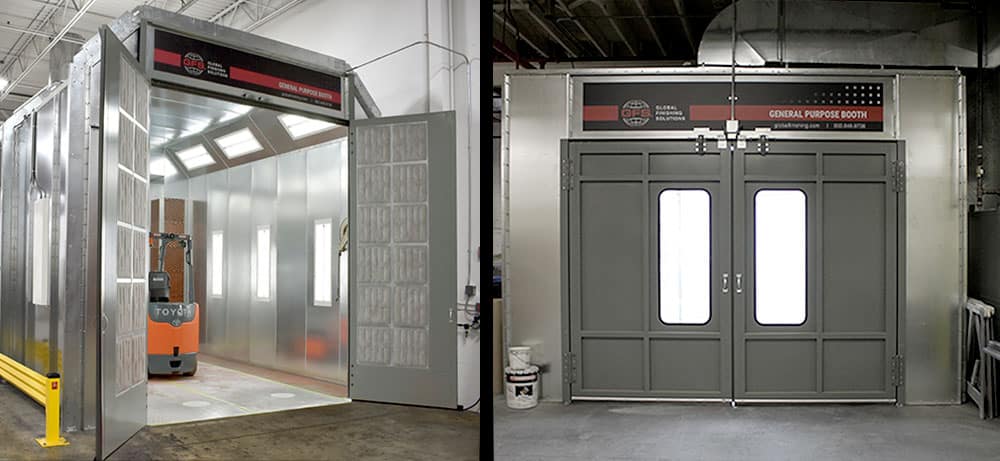 Solid Vs Filtered Paint Booth Doors