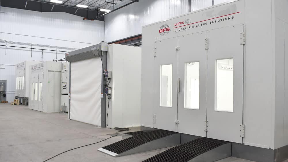 Ultra Paint Booths from Global Finishing Solutions GFS Spray Booths