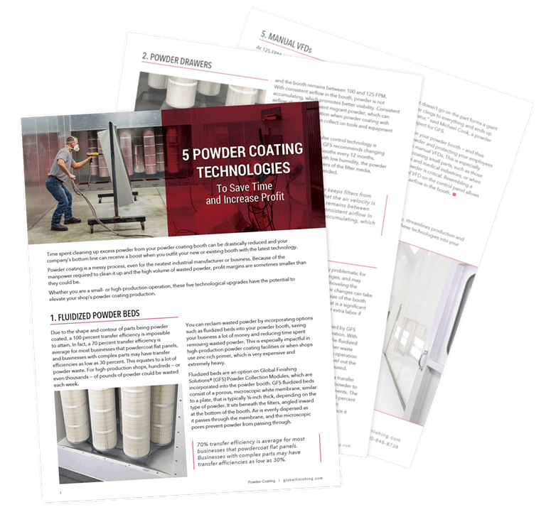 5 Powder Coating Technologies to Save Time & Increase Profit